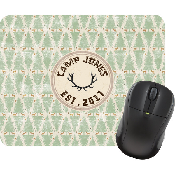Custom Deer Rectangular Mouse Pad (Personalized)
