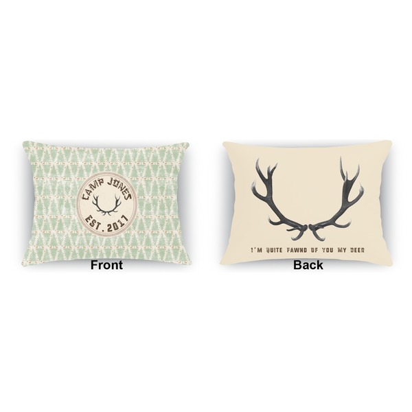 My Deer Outdoor Rectangular Throw Pillow (Front and Back)