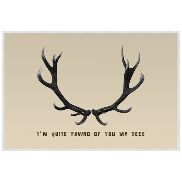 My Deer Personalized Placemat (Back)