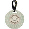 My Deer Personalized Round Luggage Tag