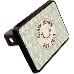 Deer Rectangular Trailer Hitch Cover - 2" (Personalized)