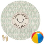 Deer Round Beach Towel (Personalized)
