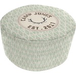 Deer Round Pouf Ottoman (Personalized)