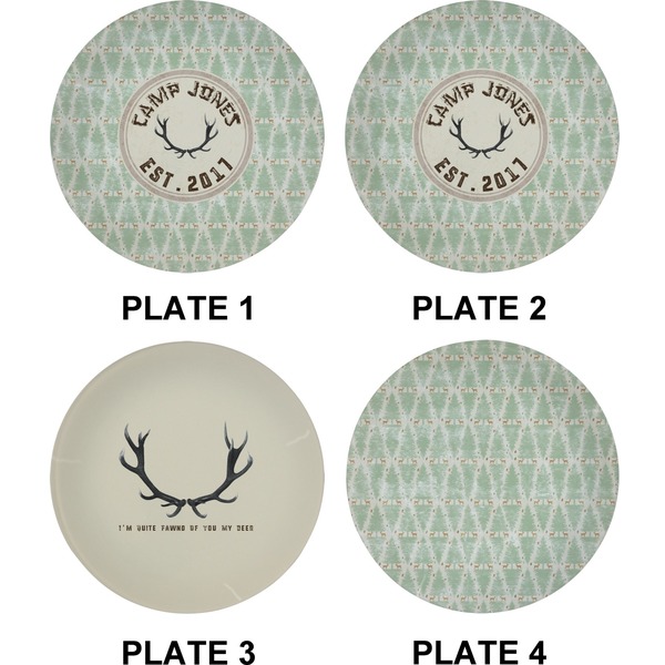 My Deer Set of Appetizer / Dessert Plates (Approval)