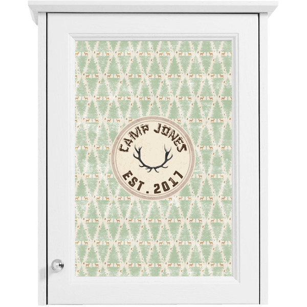 My Deer Single White Cabinet Decal