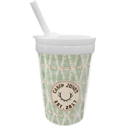 Deer Sippy Cup with Straw (Personalized)