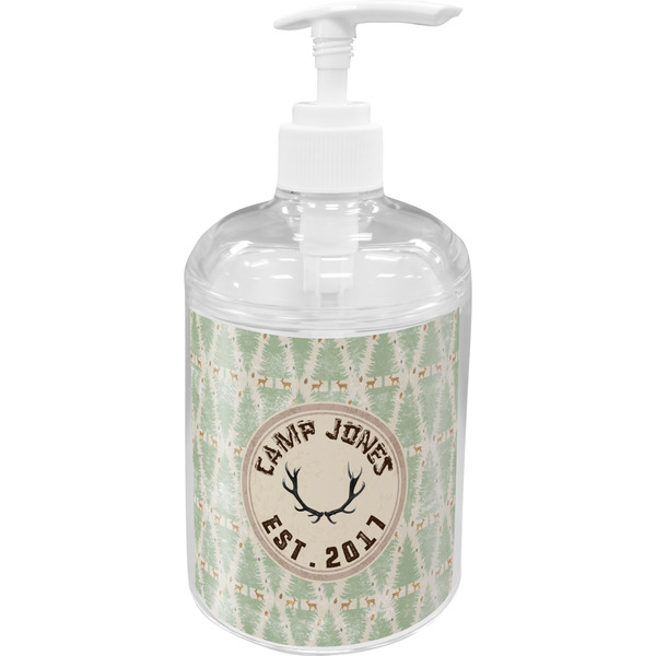 Custom Deer Acrylic Soap & Lotion Bottle (Personalized)