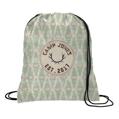 Deer Drawstring Backpack (Personalized)