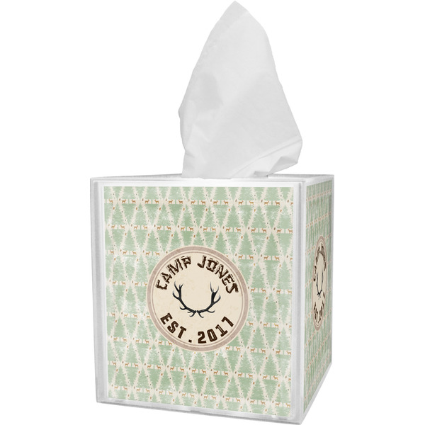 Custom Deer Tissue Box Cover (Personalized)