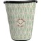 Deer Waste Basket - Single Sided (Black) (Personalized)