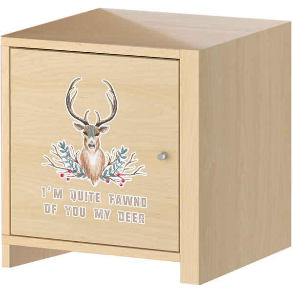 My Deer Wall Graphic on Wooden Cabinet