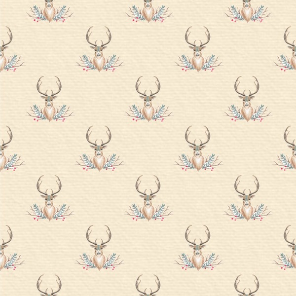 Custom Deer Wallpaper & Surface Covering (Water Activated 24"x 24" Sample)
