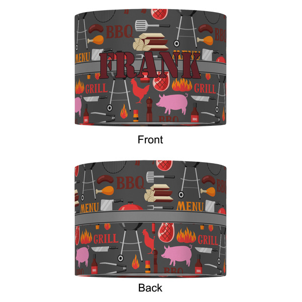Barbeque 12" Drum Lampshade - APPROVAL (Fabric)