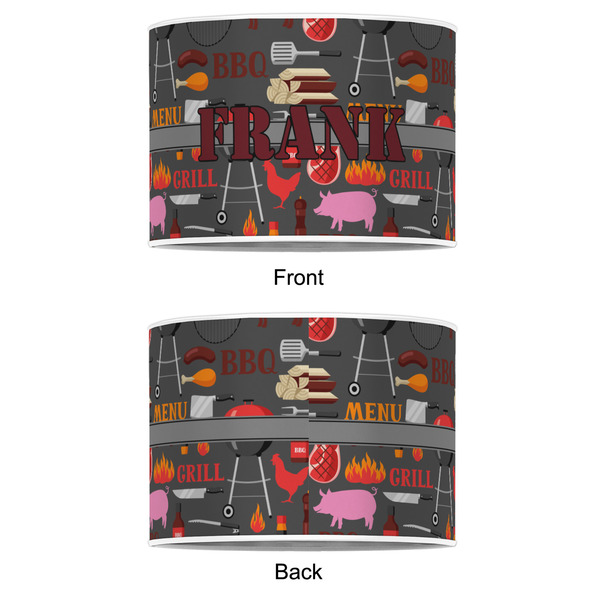 Barbeque 12" Drum Lampshade - APPROVAL (Poly Film)