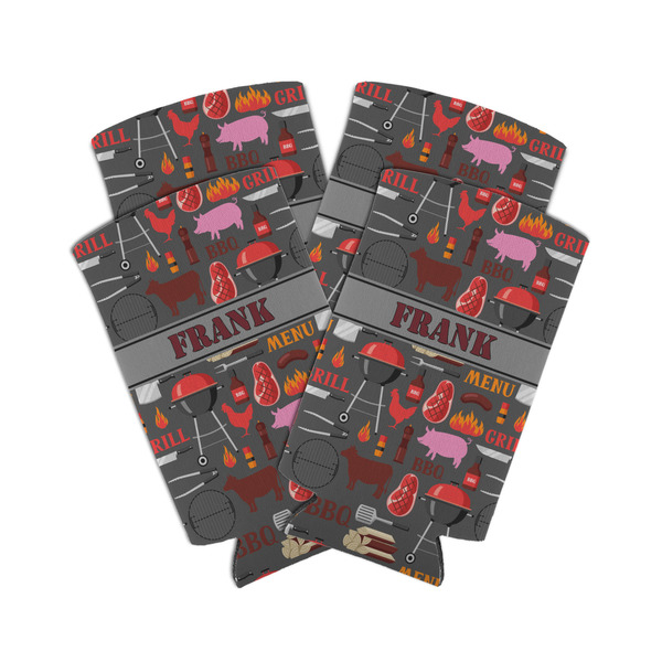 Barbeque 12oz Tall Can Sleeve - Set of 4 - MAIN