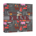 Barbeque Canvas Print - 12x12 (Personalized)