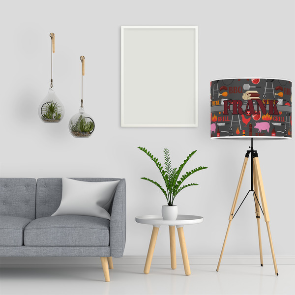 Barbeque 16" Drum Lampshade - LIFESTYLE