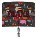 Barbeque 16" Drum Lamp Shade - Fabric (Personalized)