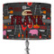 Barbeque 16" Drum Lamp Shade - Fabric (Personalized)