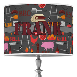 Barbeque 16" Drum Lamp Shade - Poly-film (Personalized)