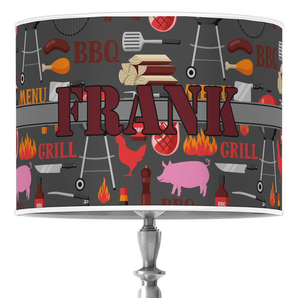 Custom Barbeque Drum Lamp Shade (Personalized)