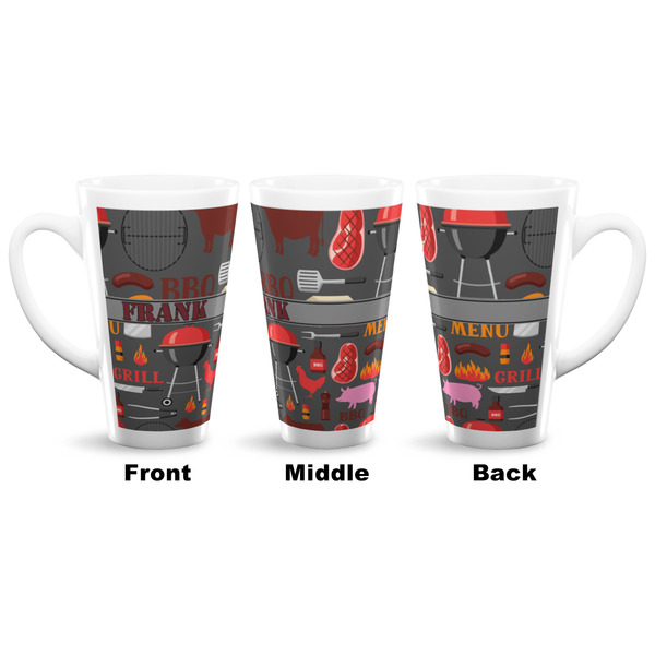 Barbeque 16 Oz Latte Mug - Approval
