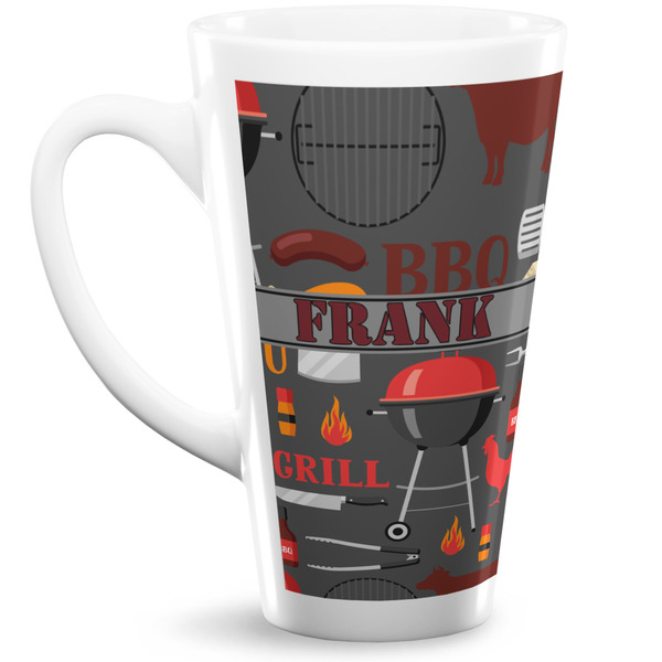 Custom Barbeque Latte Mug (Personalized)