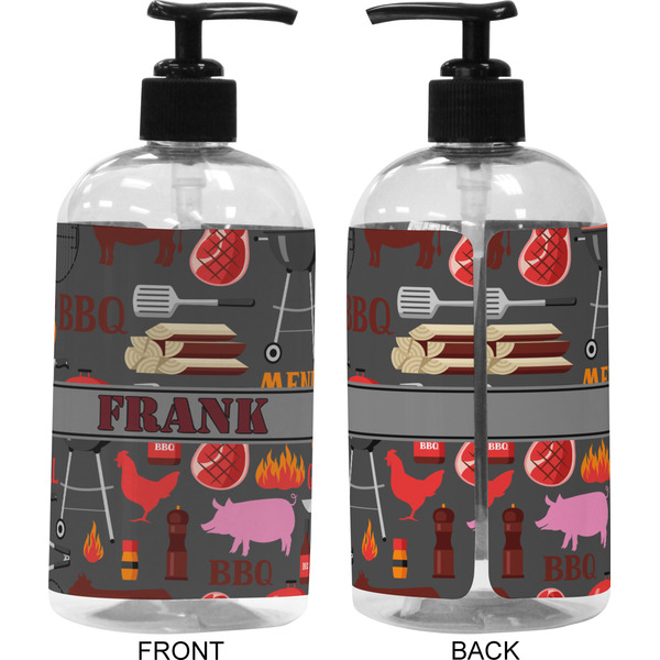 Barbeque 16 oz Plastic Liquid Dispenser (Approval)