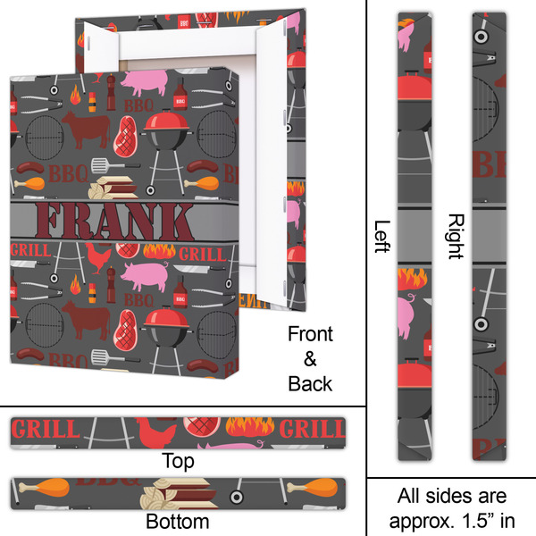 Barbeque 16x20 - Canvas Print - Approval