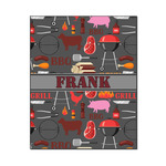 Barbeque Wood Print - 16x20 (Personalized)