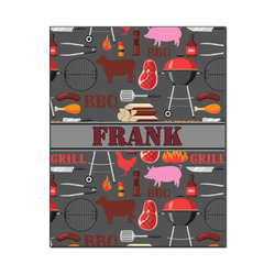 Barbeque Wood Print - 16x20 (Personalized)