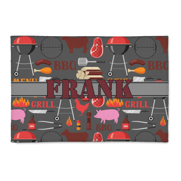 Custom Barbeque 2' x 3' Indoor Area Rug (Personalized)