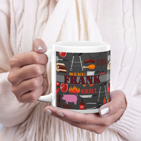 Barbeque 20oz Coffee Mug - LIFESTYLE