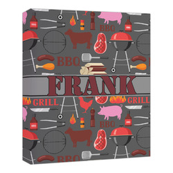 Barbeque Canvas Print - 20x24 (Personalized)