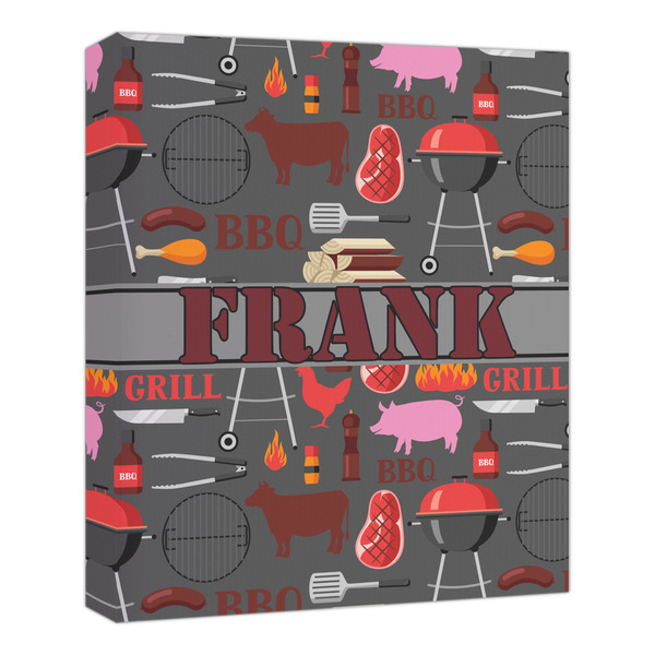 Custom Barbeque Canvas Print - 20x24 (Personalized)
