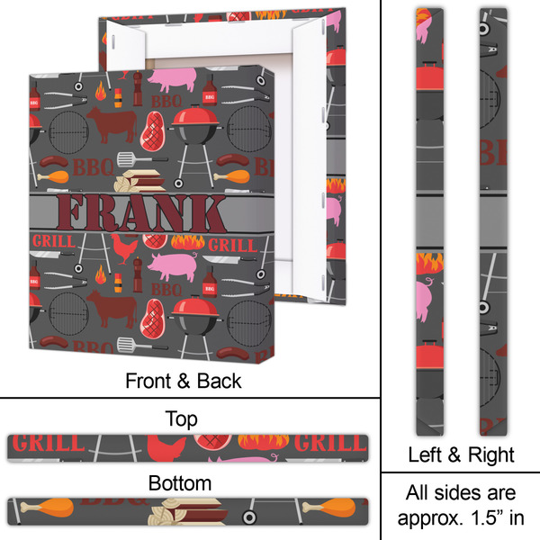 Barbeque 20x24 - Canvas Print - Approval