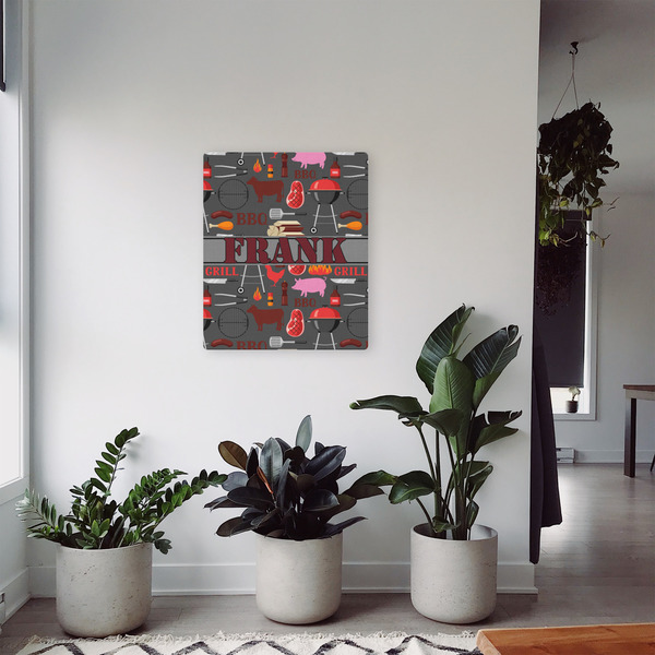 Barbeque 20x24 - Canvas Print - In Context