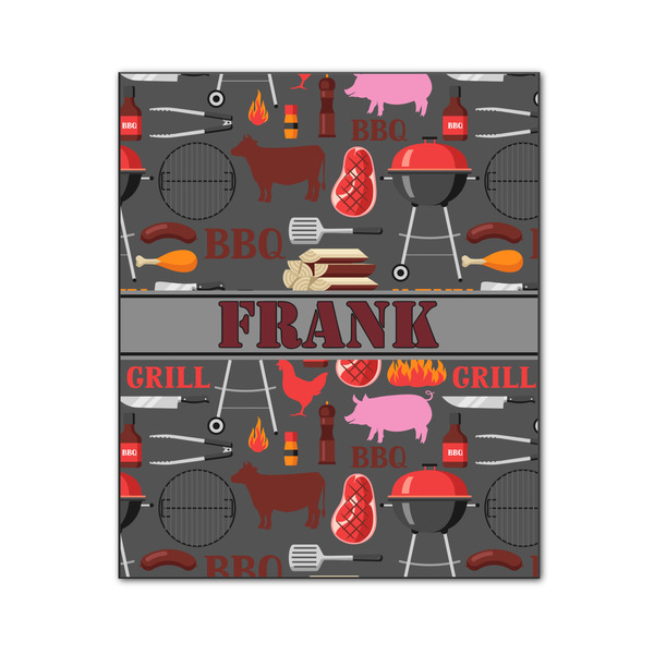Custom Barbeque Wood Print - 20x24 (Personalized)