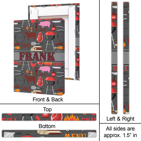 Barbeque 20x30 - Canvas Print - Approval