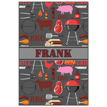 Barbeque Wood Print - 20x30 (Personalized)