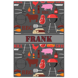 Barbeque Wood Print - 20x30 (Personalized)