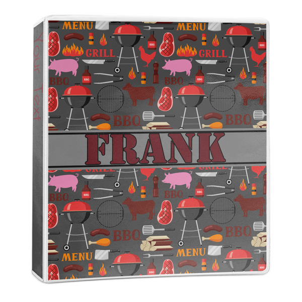 Custom Barbeque 3-Ring Binder - 1 inch (Personalized)