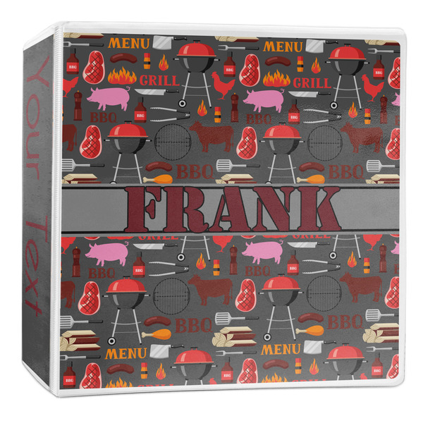 Custom Barbeque 3-Ring Binder - 2 inch (Personalized)