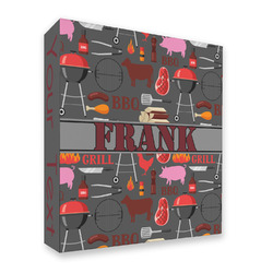 Barbeque 3 Ring Binder - Full Wrap - 2" (Personalized)