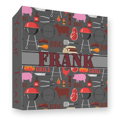 Barbeque 3 Ring Binder - Full Wrap - 3" (Personalized)