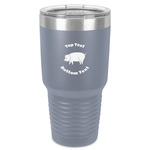 Barbeque 30 oz Stainless Steel Tumbler - Grey - Single-Sided (Personalized)