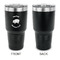 Barbeque 30 oz Stainless Steel Ringneck Tumblers - Black - Single Sided - APPROVAL