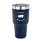 Barbeque 30 oz Stainless Steel Ringneck Tumblers - Navy - FRONT