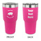 Barbeque 30 oz Stainless Steel Tumbler - Pink - Double Sided (Personalized)