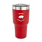 Barbeque 30 oz Stainless Steel Tumbler - Red - Single Sided (Personalized)